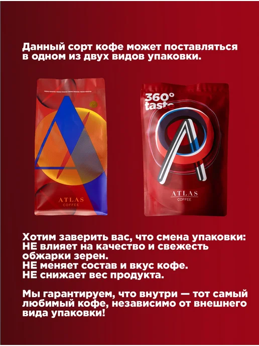 ATLAS Кофе в зернах Coffee Эль Коронель, 1 кг, 1 кг, фото 8