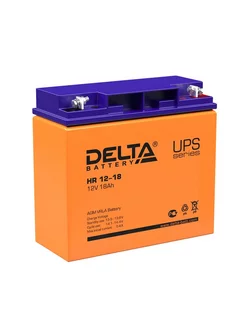 Аккумуляторная батарея HR 12-18 Delta 210840588 купить за 4 535 ₽ в интернет-магазине Wildberries
