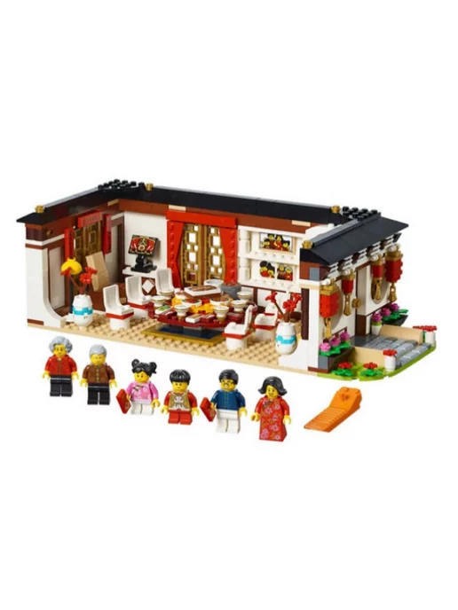 LEGO Ideas 80018 - Китайский ресторан (aнaлoг), вариант, фото 3