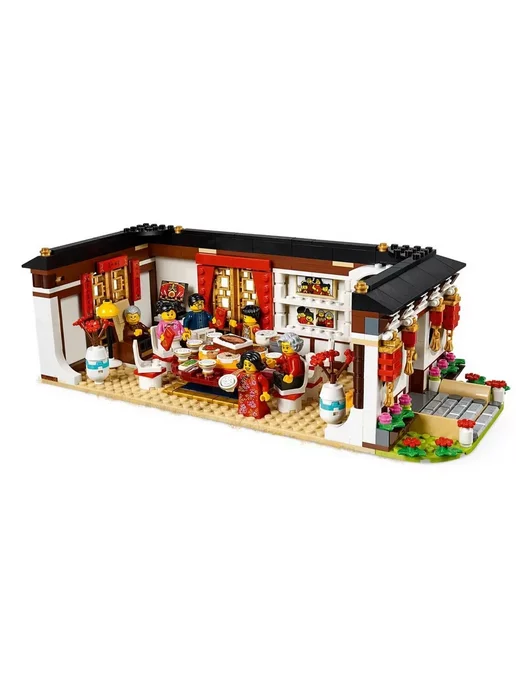 LEGO Ideas 80018 - Китайский ресторан (aнaлoг), вариант, фото 4