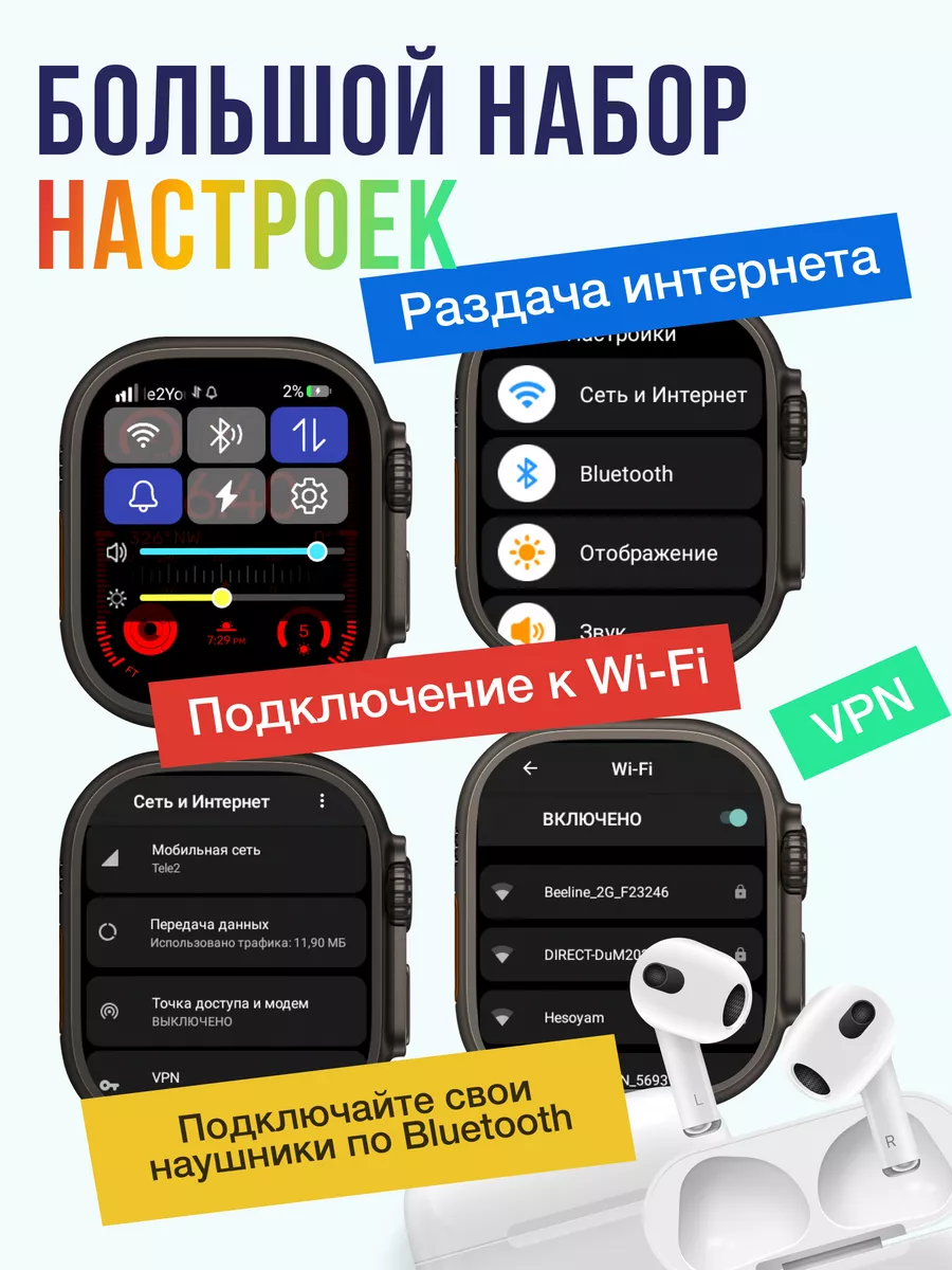 Смарт часы c сим картой и WiFi X9 CALL 2 на Android NYL1 Smart 210886069  купить за 3 348 ₽ в интернет-магазине Wildberries