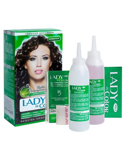 Бархат LADY IN COLOR Химическая завивка сильной фиксации, 250 мл, фото 2