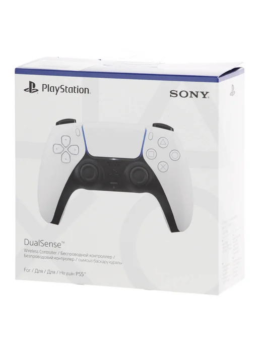 .Sony. Геймпад для консоли PS5 DualSense White (CFI-ZCT1), белый, фото 4