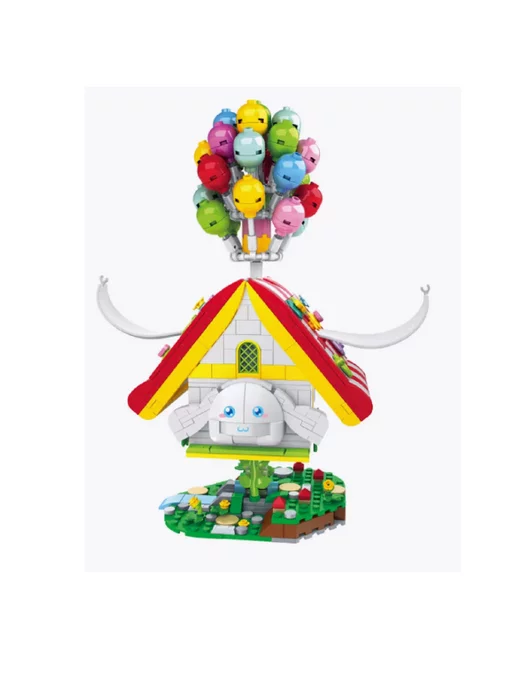 LEGO Конструктор Домик с воздушными шарами, голубой, фото 3