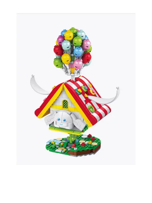 LEGO Конструктор Домик с воздушными шарами, голубой, фото 4
