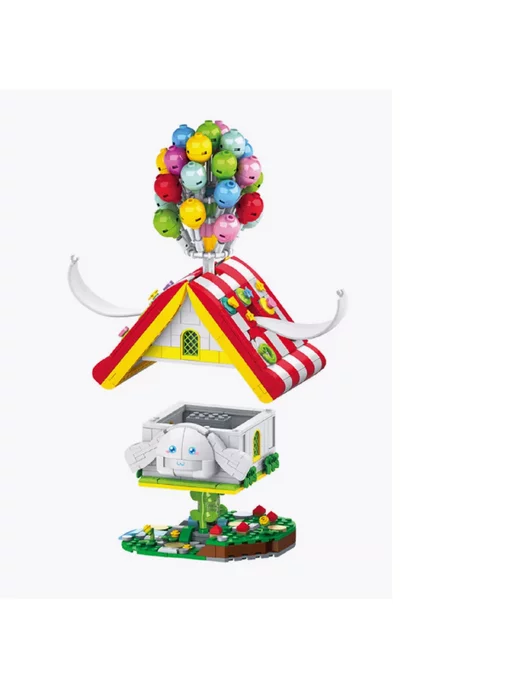 LEGO Конструктор Домик с воздушными шарами, голубой, фото 5