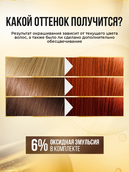 STYLIST PRO Стойкая крем краска для волос Медно-рыжий 5.46, 2 шт, фото 3