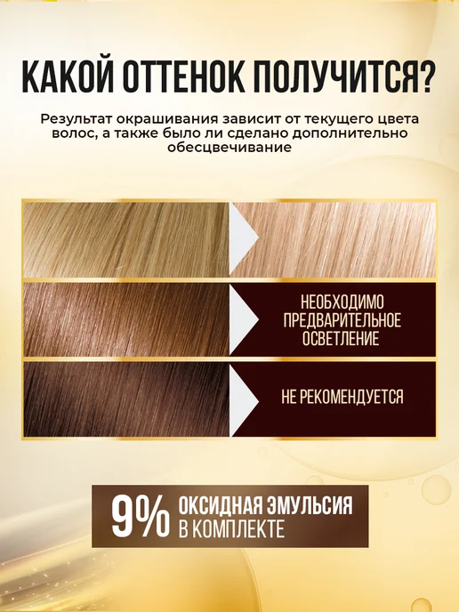 STYLIST PRO Стойкая крем краска для волос 9.22 Жемчужный блонд 2 шт, 2 шт, фото 3