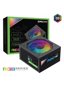 Блок питания ATX 700W RGB-700 80+ APFC ZirCon 210936048 купить за 3 888 ₽ в интернет-магазине Wildberries