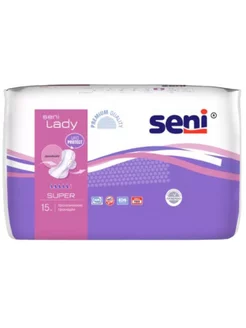 Прокладки урологические женские SENI LADY Super, 15 шт. Seni 210938259 купить за 445 ₽ в интернет-магазине Wildberries