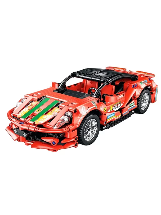 LEGO Конструктор Technic Ferrari машина Техник аналог лего, черный, фото 3