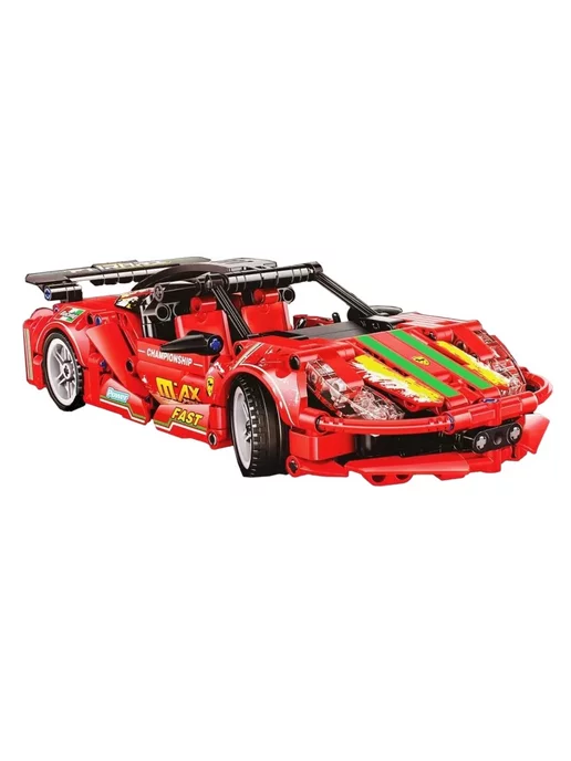 LEGO Конструктор Technic Ferrari машина Техник аналог лего, черный, фото 4