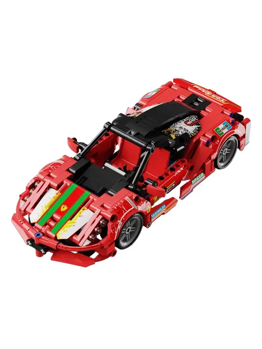 LEGO Конструктор Technic Ferrari машина Техник аналог лего, черный, фото 6