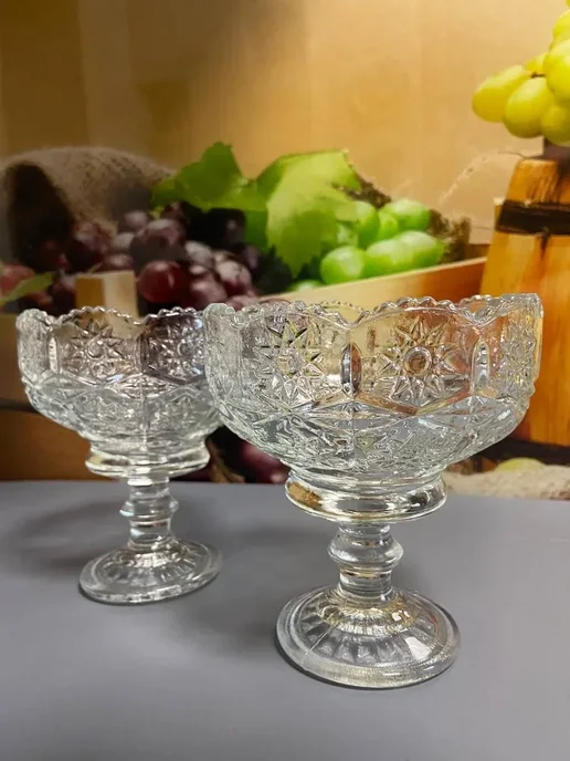 Нет бренда Ваза для сервировки стола (конфетница), белый, фото 2
