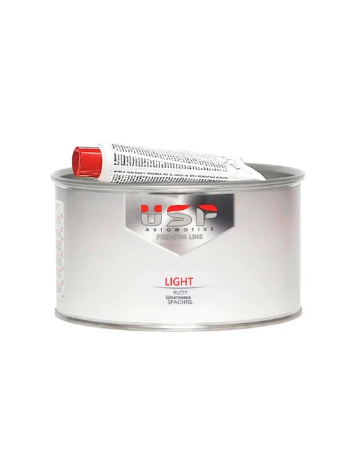 USP Automotive Легкая универсальная автомобильная шпатлевка USP Light 1 л, 1 кг