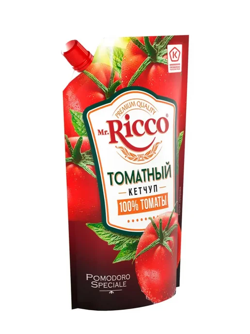 Mr.Ricco Кетчуп Томатный 300 г, 300 г, фото 2