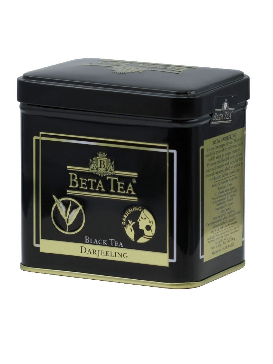 Чай на 100 грамм. Beta Tea чай. Чай Дарджилинг. Beta Tea чай банка. Черный чай в банке.