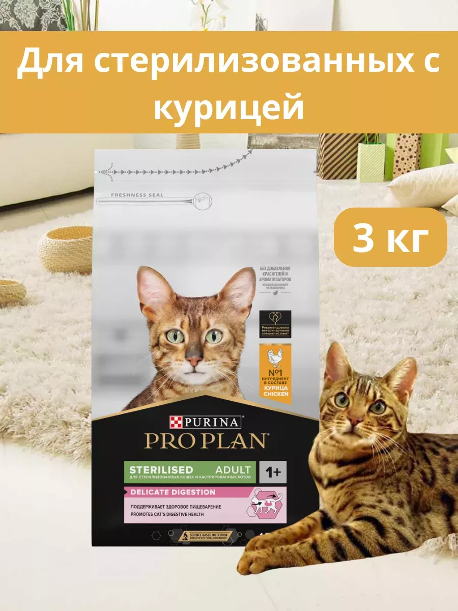 Корм для стерилизованных...