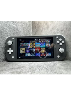 Игровая консоль Switch Lite Прошитая 512 gb Серая с Играми