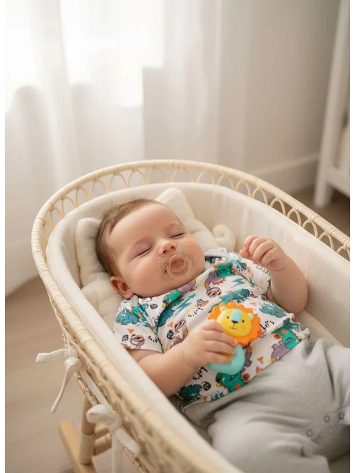 Lemony KIDS Песочник, полукомбинезон для малыша, серый, фото 6