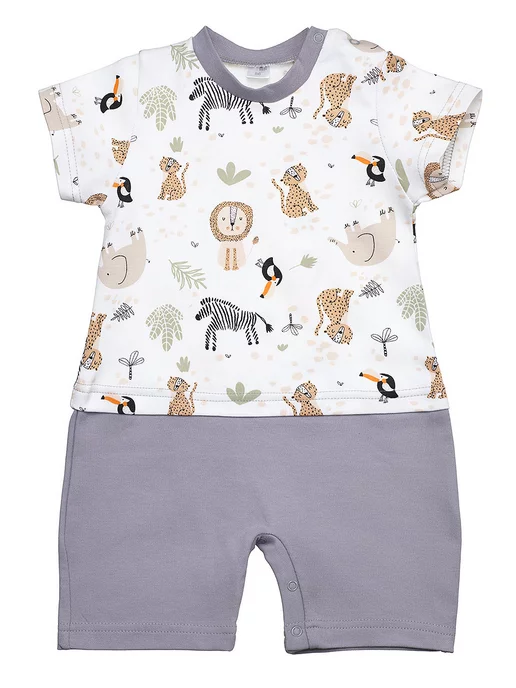 Lemony KIDS Песочник, полукомбинезон для малыша, зеленый, фото 8