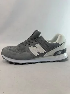 Кроссовки NB 574 Серые сетка No brand 211131899 купить за 1 574 ₽ в интернет-магазине Wildberries