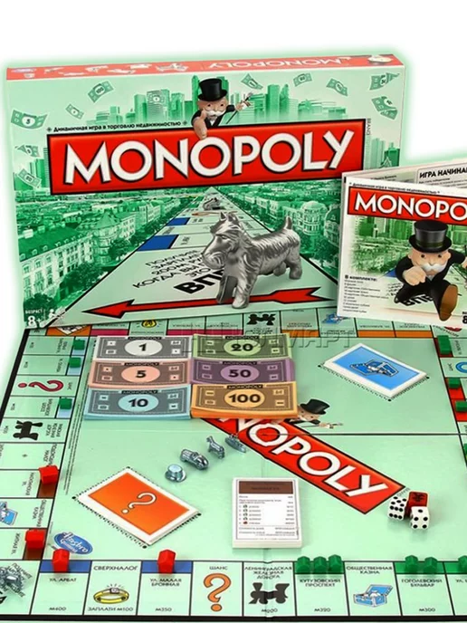 MONOPOLY Монополия игра настольная классическая