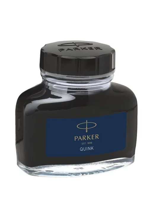 PARKER Чернила для перьевых ручек QUINK, 57 мл, сине-черные, 57 мл, фото 2