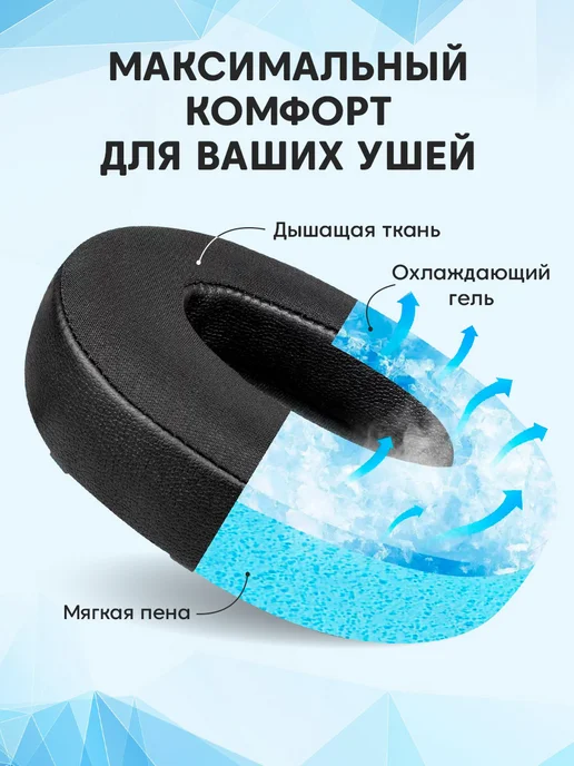 Claudio Амбушюры для наушников HyperX Cloud II III Alpha Mix, черный, фото 2