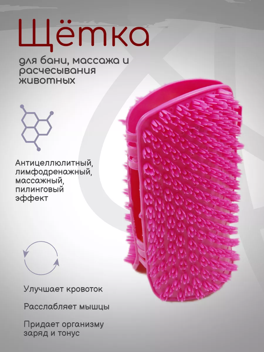 Антицеллюлитный массажер варежка для тела для бани