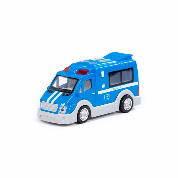 Машина инерционная "Почта" интерактивный: свет звук в пакете