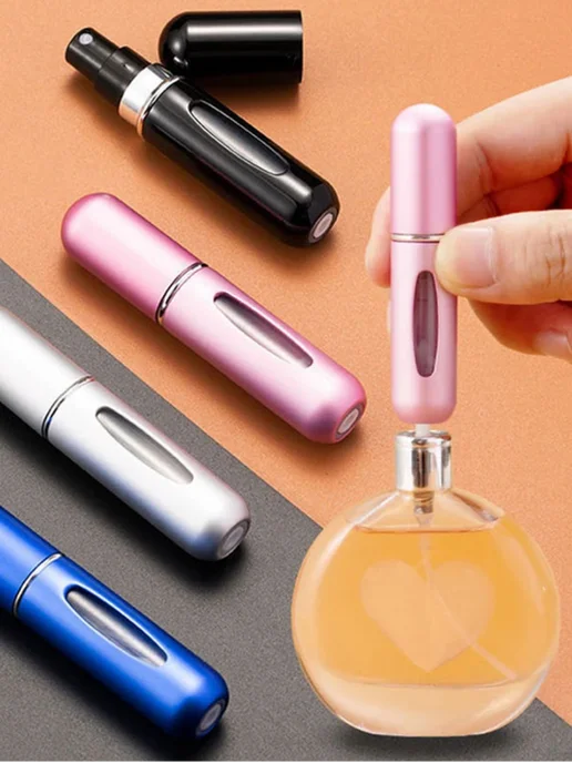All For Nails Атомайзер для духов набор, 3 шт 5 мл, 3 шт, 5 мл, фото 6