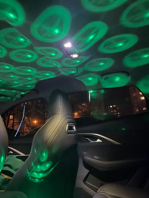 Подсветка цветомузыка USB Led light M9 в авто, вариант, фото 5
