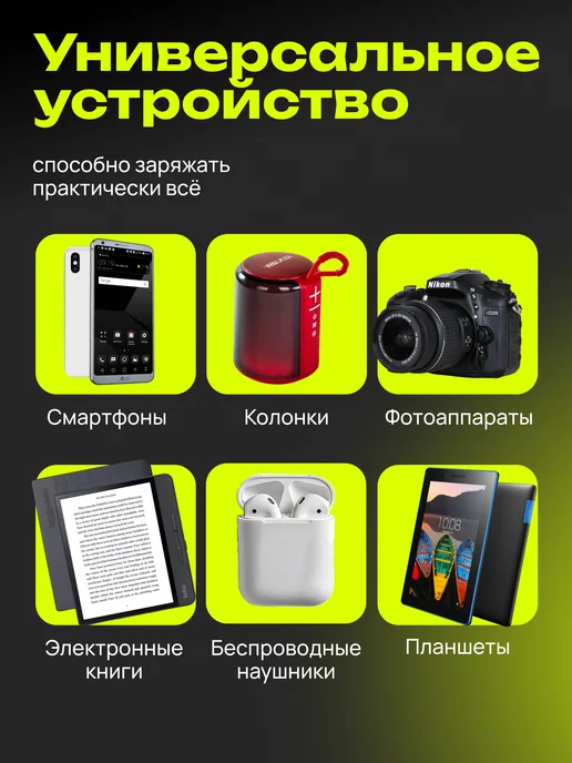 Trendy_Texno Повербанк 100000mah с быстрой зарядкой, 100000 мАч, фото 8