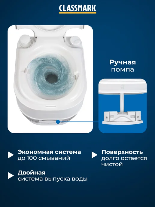 Classmark Мастхев! Биотуалет для дома и дачи, портативный туалет, вариант, фото 3