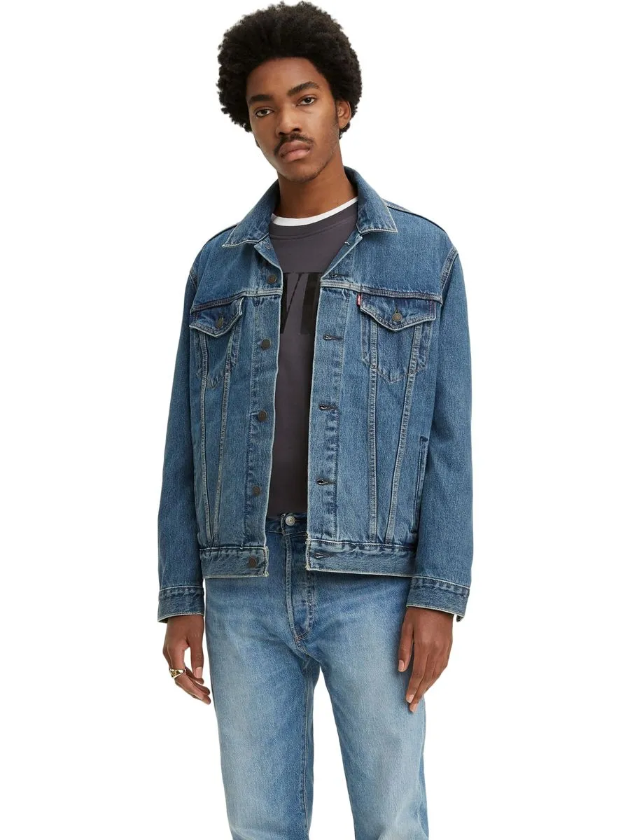 Levi's trucker jacket mens discount