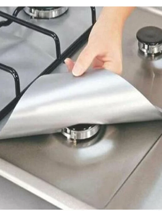 DELUX HOME Самоклеящаяся жаропрочная фольгированная пленка 60х300 см, 60x300 см, фото 5