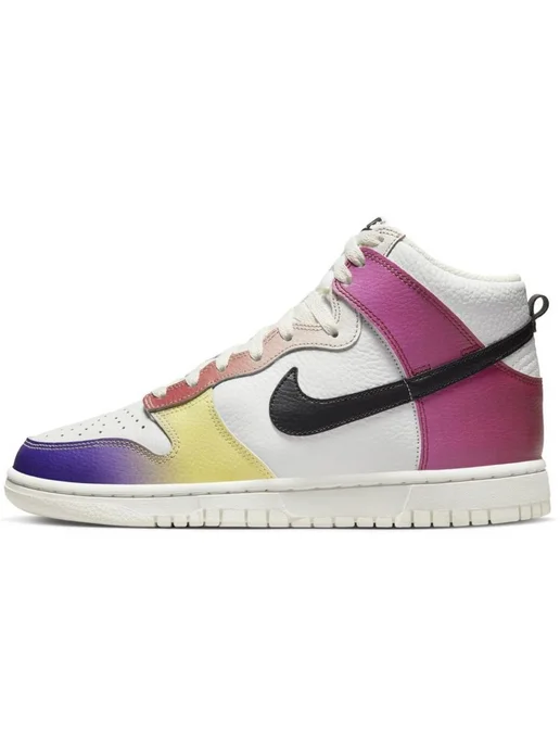 Nike Кеды W Dunk High, белый