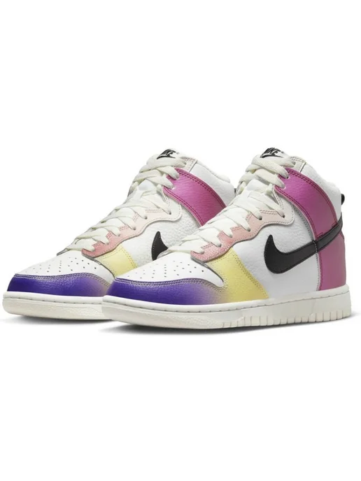 Nike Кеды W Dunk High, белый, фото 7