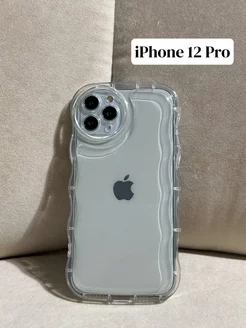 Чехол на iPhone 12 Pro айфон 12 про Прозрачный Волнистый Чехлы SYE 211378433 купить за 328 ₽ в интернет-магазине Wildberries