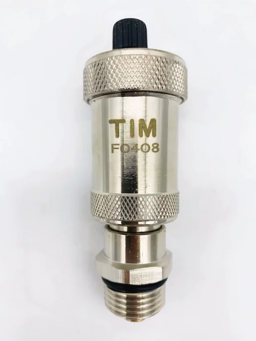 TIM Воздухоотводчик с отсекающим клапаном 1 2", вариант, фото 4