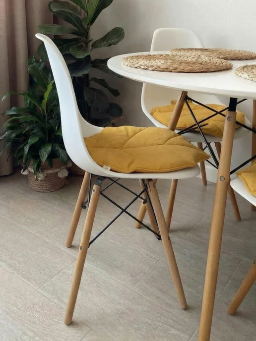 AB&Home Подушки на стулья 2 шт, 2 шт, фото 2