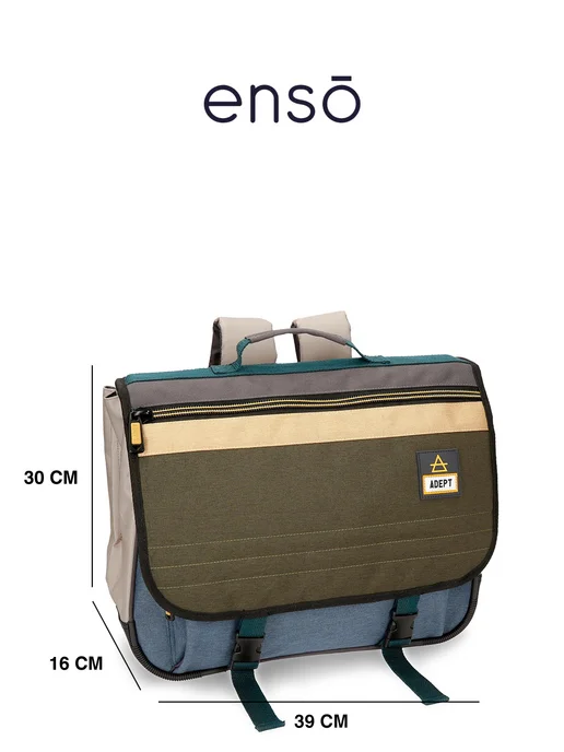 Enso Ранец портфель детский школьный Camper, синий, фото 2