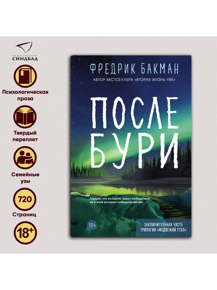 После бури. Фредрик Бакман Издательство СИНДБАД 211449389 купить за 1 083 ₽  в интернет-магазине Wildberries