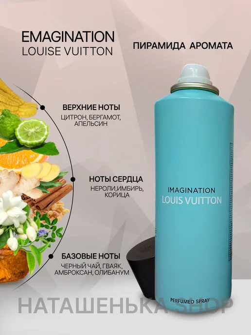 Наташенька Shop Дезодорант-спрей мужской Louis Vuitton Imagination, 200 мл, фото 2