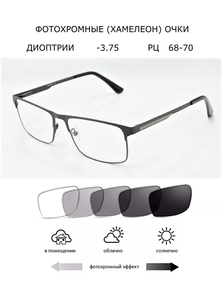 очки фотохромные хамелеон