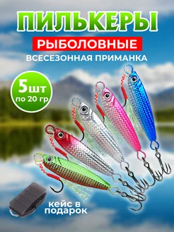 Пилькер для рыбалки, набор 5шт по 20гр в пластиковом кейсе MALKOVSELLER 211492800 купить за 539 ₽ в интернет-магазине Wildberries