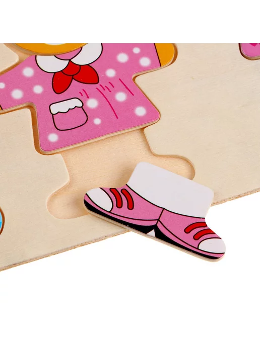 Funny Toys Игрушка развивающая 3,5 × 26,5 × 13,5 см, 54 детали, вариант, фото 3