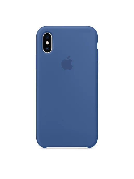 Телефоника Apple iPhone XS Max Силиконовый Чехол (Delft Blue)