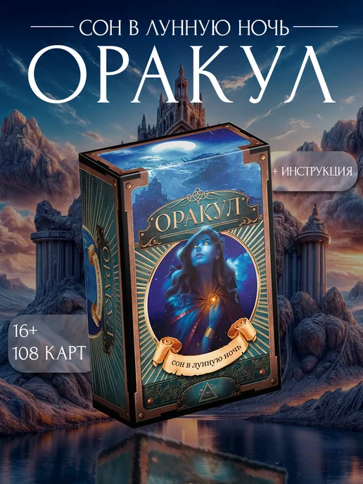 ЛАС ИГРАС Карты Оракул, 108 карт 16+, вариант